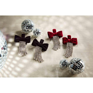 Velvet Bow Earrings