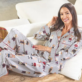 Preppy Bear PJ Set