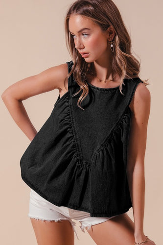 Dani Denim Top
