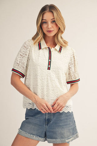 Georgie Lace Top