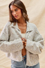 Pearl Embellished Cardi