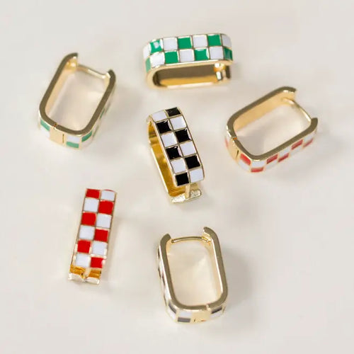 Checkered Game Day Huggies