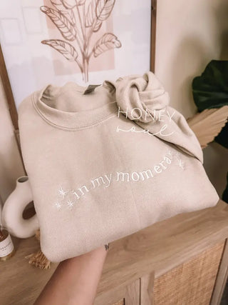 Embroidered in My Mom Era Crewneck