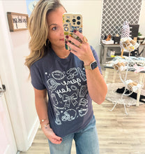 Football Doodles Graphic Tee