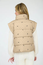 Catie Polka Dot Bow Vest