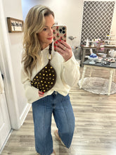 Studded Shoulder Bag