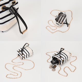 Mini Canvas Bucketbag Crossbody