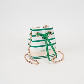 Mini Canvas Bucketbag Crossbody
