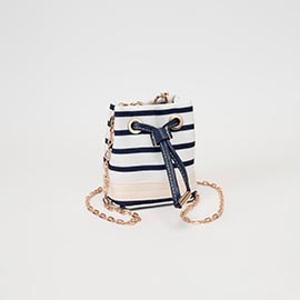 Mini Canvas Bucketbag Crossbody