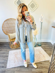Cozy Brushed Shacket