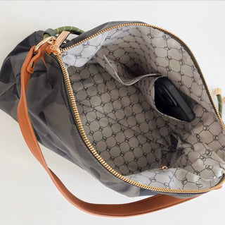 Nikki Nylon Slouchy Shoulder Bag