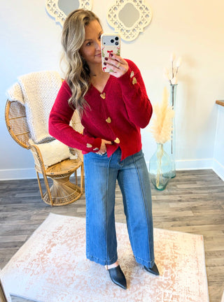 Queen of Hearts Sweater