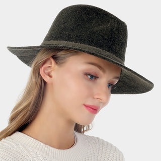 Chenille Fedora