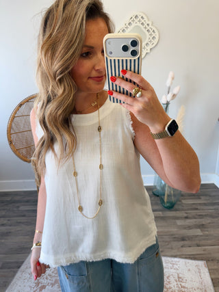 Drift Linen Top