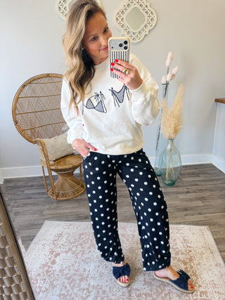 Dahlilah Dot Pants