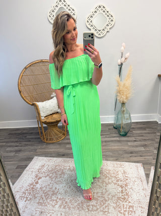 Key Lime Maxi Dress
