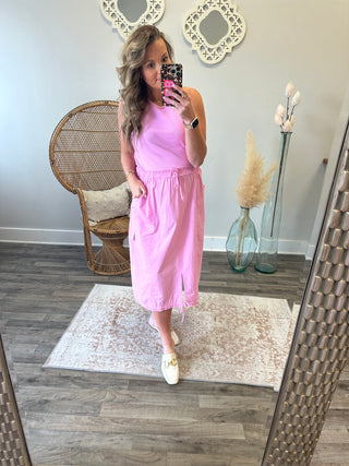 Cargo Midi Dress