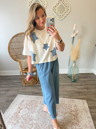 Stardust Crop Tee