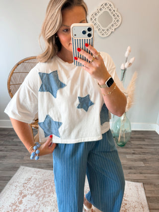 Stardust Crop Tee