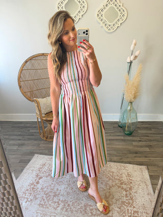 Candy Striped Dress