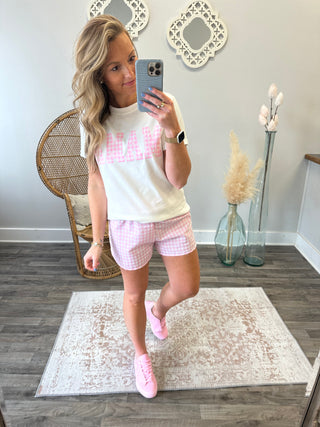 MAMA Gingham Set