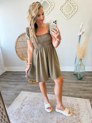 Cottage Smocked Dress