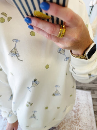 Martini Crewneck