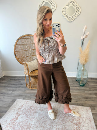 Acorn Ruffle Pants