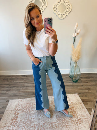 Ocean Curve Jeans