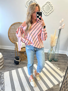Penny Striped Blouse