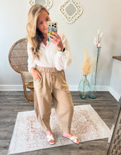 Brandi Tie Barrel Pants