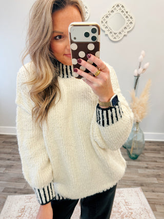 Whitmore Contrast Stitch Sweater