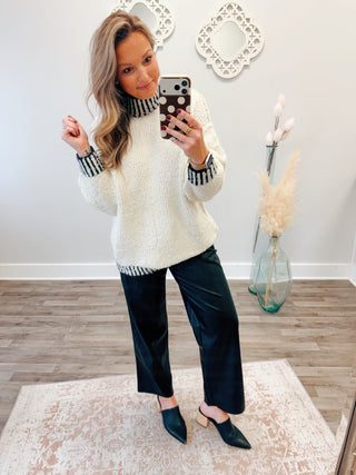 Whitmore Contrast Stitch Sweater