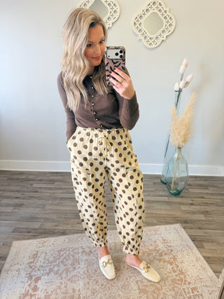 Cleo Polka Dot Pants