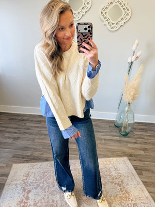 Cele Twofer Sweater