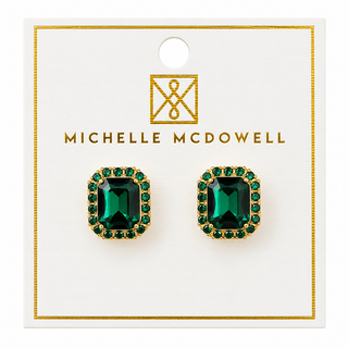 Hadley Earrings- Green