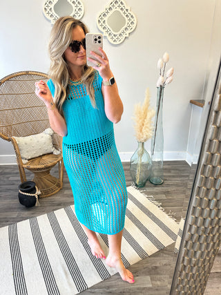 Hayley Crochet Cover Up