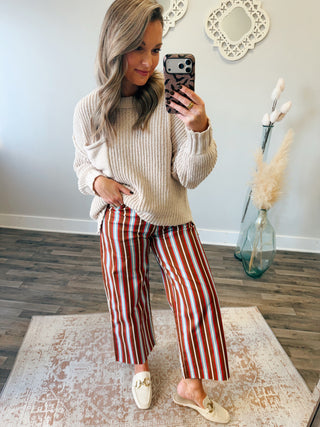 Brooklyn Striped Pants