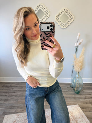 Porcelain Turtleneck