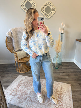 Charlotte Floral Sweater