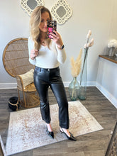 Faux Leather Pants