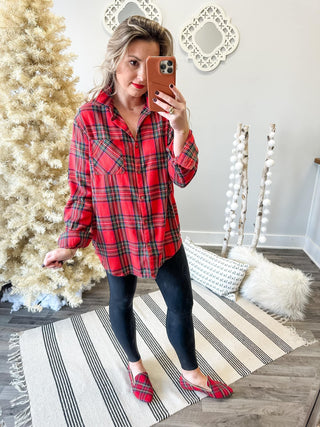 Classic Plaid Button Down