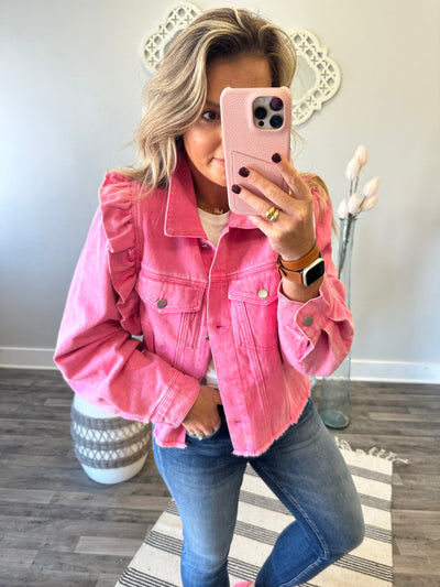 Barbie Ruffle Jacket