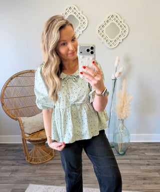 Darling Dot Blouse