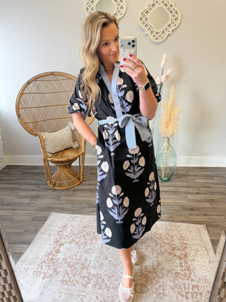 Midnight Bloom Maxi