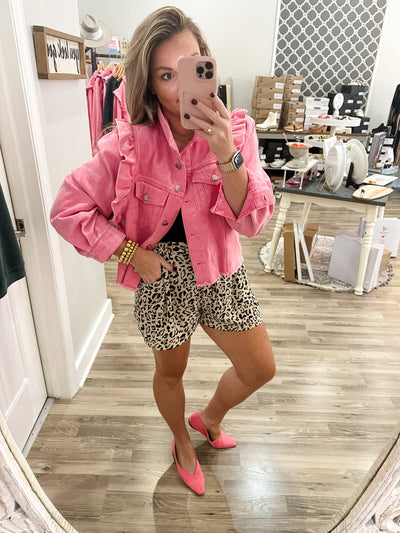 Barbie Ruffle Jacket