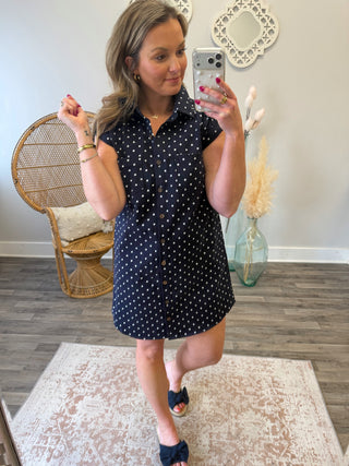 Monroe Polka Dot Dress