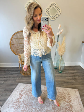 Nola Crochet Top