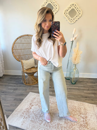 Cloud Nine Barrel Jeans