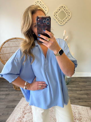 Airflow Collar Top